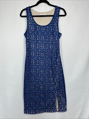 Blue Cocktail Dress‎